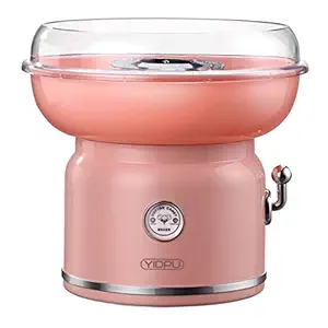 Hansi Tabletop Commercial Electric Candy Machine Sweet Sugar Floss Maker Pink