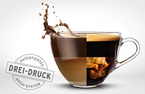 Tchibo Cafissimo Pure Kapselmaschine (für Kaffee, Espresso, Caffé Crema und Tee) schwarz - 4