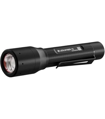 Ledlenser P4 - dimbare LED-zaklamp LED/2xAAA IP54 180 lm 23 h zwart