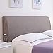 Produktbild Dreieck Kissen- Bedside Kissen, dreieckige Bett große Kissen Bett weiche Tasche Sofa Rückenstütze einfarbig, kein Kopfteil, 5 Farben, 9 Größen (Farbe : 3#, größe : No headboard-90cm)