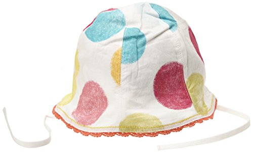 Catimini Baby Girls Polka Dot Bucket Hat -  White - 0-3 Months