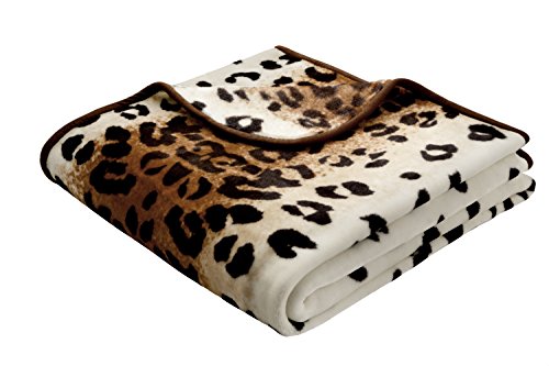 biederlack De Luxe Wohndecke Leopard 150x200 multi