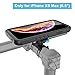 Produktbild Wigoo Fahrradhalterung für iPhone XS Max Handyhalterung stoßfest Hülle mit Apple Touch ID Funktion -Schwarz