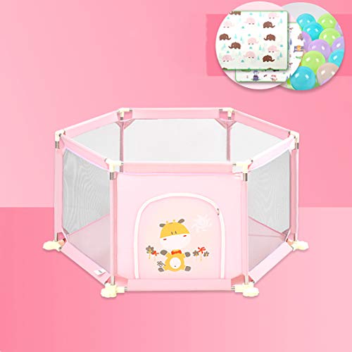 Preisvergleich Produktbild LFY Haushalts-Baby-Playpens-Innenspielplatz kriechende Matte-Kleinkind-Sicherheitszaun