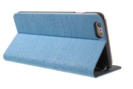 Apple Iphone 7 PU Ledertasche Flip Slim Smart case cover mit Karte Steckplatz (iphone 7 4,7″, Blau) - 2