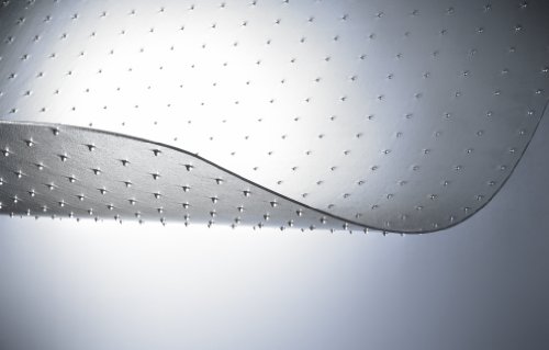 Preisvergleich Produktbild PET - Bodenschutzmatte (mit Noppen) - transparent - 1200 x 900mm
