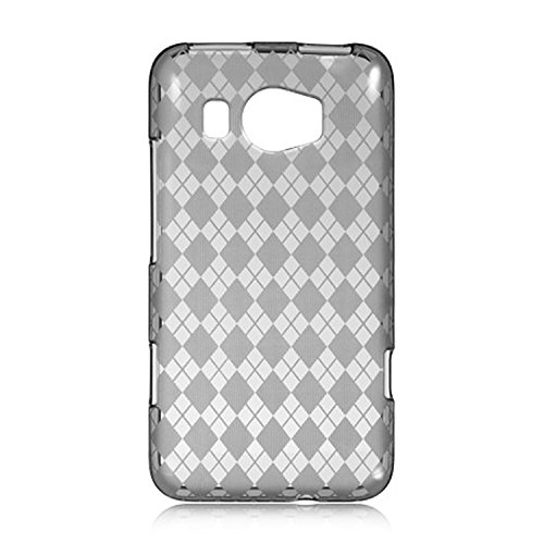 Preisvergleich Produktbild HTC TITAN 2 CRYSTAL SKIN CASE SMOKE CHECKER-CSHTCTITAN2SMCK