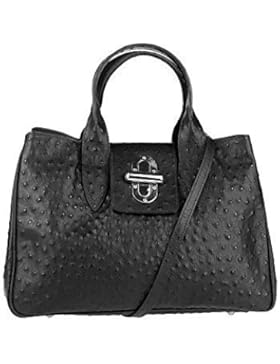 OBC ital Damen Tasche Leder Prägung Shopper Schultertasche Umhängetasche Beuteltasche Handtasche Tablet/Ipad 10...