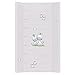 Produktbild 50 x 80 Wickeltischauflage Wickelunterlage für Wickeltisch Baby Wickelauflage Zebra GRAU