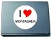 Produktbild I Love Aufkleber Decal Sticker Laptopaufkleber Laptopskin 210 mm mit Stadtname MONTABAUR