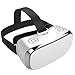 Produktbild 3D VR Headset Virtuell Wirklichkeit Brille, 360 ° Virtual Reality Brille Videospiele, 3D Filme Videospiele Komfortable VR-Brille Mit Stereo-Kopfhörer Kompatibel Mit Android,White