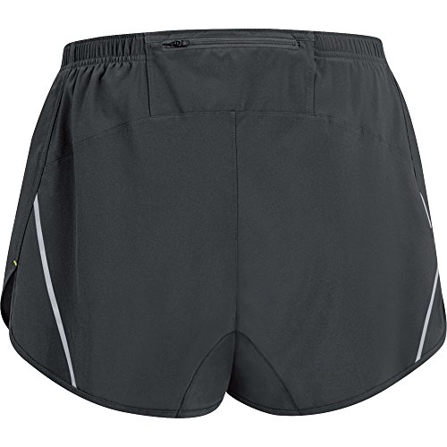 GORE RUNNING WEAR Herren Kurze Laufshorts mit integrierter Boxershorts, Atmungsaktiv, GORE Selected Fabrics, MYTHOS 4.0 Split Shorts, Größe L, Schwarz, TMYTMS - 3