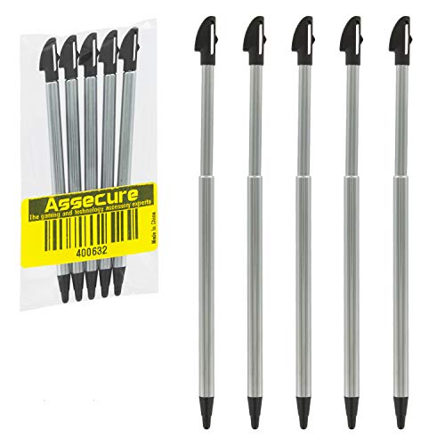 Preisvergleich Produktbild Assecure Eingabestift / Touchpen / Stylus mit Teleskopauszug für Nintendo 3DS...