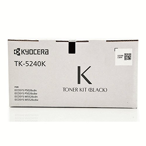 Kyocera original – Kyocera ECOSYS M 5526 cdw (TK5240K / 1T02R70NL0) – Toner schwarz – 4.000 Seiten - 2