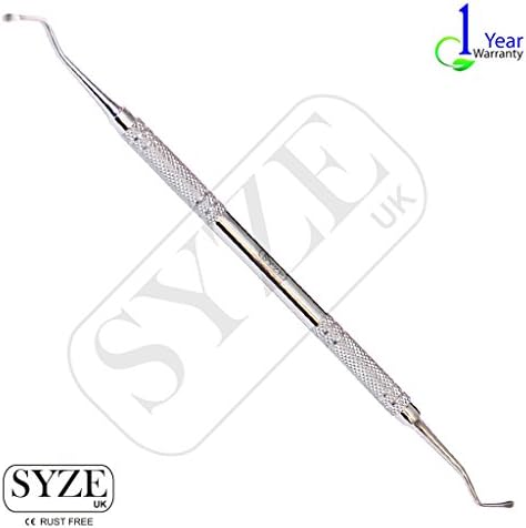 SYZE Double End Scaler Dental Hand Instruments German,Cheap Excavator Scalar, UK
