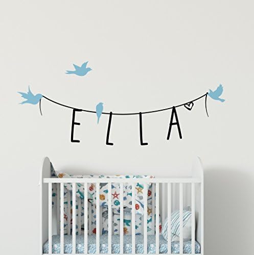 Name Wall Stickers - Personalised Name Wall Stickers for girls boys kids 2