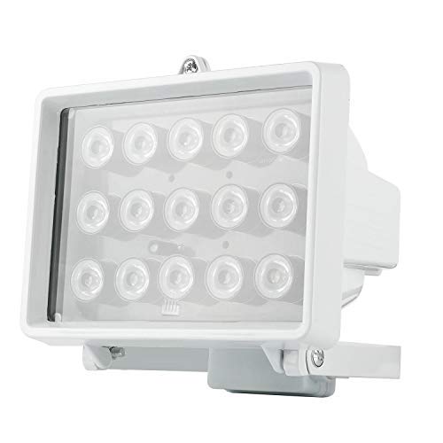 Preisvergleich Produktbild LED Infrarot Scheinwerfer Nachtsicht Night Vision IR Strahler Licht für Videoüberwachungstechnik Überwachungskameras AC230V 15W
