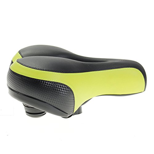 OUTERDO Schlagfestem Design Große Kissen Fahrradsattel MTB Fahrradsitz Cityradsättel 25 * 20cm - 4