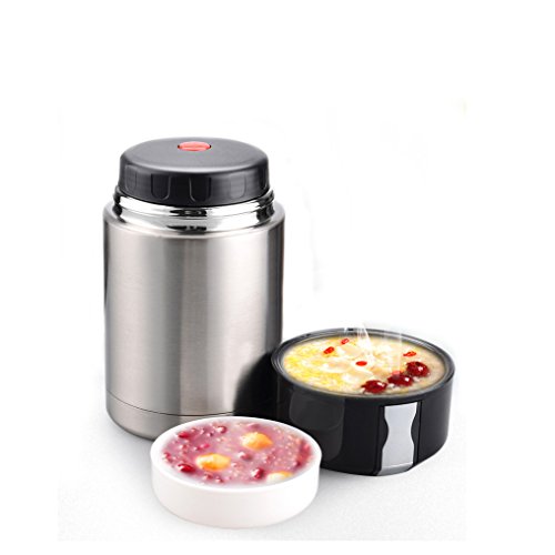 MAVIE Thermos King Thermoskanne / Thermosflasche für Lebensmittel und trinken,1000ml, Edelstahl