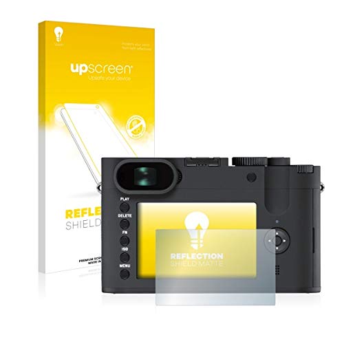 upscreen Reflection Shield Matte Screen Protector for Leica Q-P (matte and anti-glare, strong scratch protection)