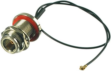 AIR802 CA137 Pigtail Antenna Cable, N-Female Bulkhead to U.FL 8 Inch with 1.37mm Cable Type (Industry's Lowest Loss)