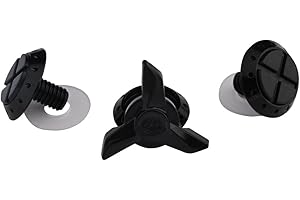 Troy Lee Designs D4 Visor Screw Black OSFA