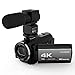 Produktbild Andoer 4K 48MP WiFi Digital Videokamera Camcorder mit externem Mikrofon 3,0 Zoll Touchscreen IR Infrarot Nachtaufnahme 16X Digital Zoom mit 1pc 2500mAh Wiederaufladbare Kamera Akku
