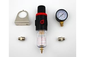 ABEST compresseur aérographe Régulateur de pression Piège Filtre Water Eau humidité Gauge AFR-2000