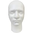 ican Man Polystyrene Foam Head, Male Sunglass, cap display Stand