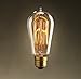 Produktbild 2 x Retro Vintage Edison die Glühbirne personalisierte E 27 Kunstwerken dekorierte Cafe ST 64 Lampe Glühlampen, 40, ST 64-119