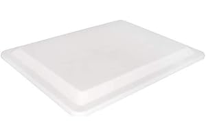 Giganplast GIG Coperchio per Bacinelle, Polietilene, Bianco, 40 x 30 x 10 cm
