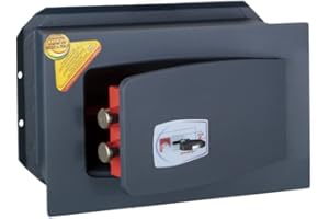 Technomax, Cassaforte a muro, Modello GK/3, Chiusura a chiave doppia mappa,Dimensioni mm. 210 (H) x 340 (L) x 200 (P)