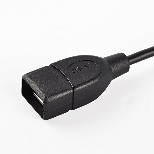 IVSO Micro-USB-Kabel Host-OTG, für Samsung Galaxy Tablet A 10.1 2016 (SM-T580N/ SM-T585N), Schwarz - 3