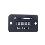 KKmoon Indicador de Carga Batería Medidor LED Digital 12V&24V