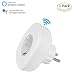 Produktbild Mini Wifi Intelligenter Stecker- Intelligenter Steckdose mit Energiemonitor 10a Für Größere Geräte, App-Steuerung von überall, Kompatibel mit Alexa Echo, Google Home und IFTTT