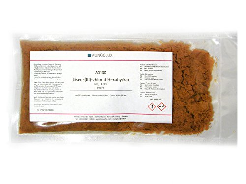 Eisen-(III)-chlorid Ätzmittel für Buntmetall und Platinen 250g