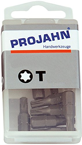 Projahn 1/4 Zoll Bit Länge 25 mm TX T10 10-er Pack 2731-10