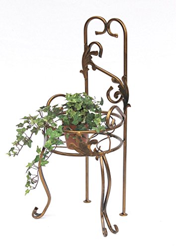 Stuhl Blumenhocker 10-1105 Blumenständer 77 cm Pflanzsäule Pflanzständer Hocker - 7