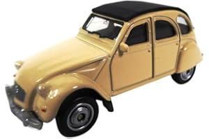 OPO 10 - Coche Miniatura de 3 Pulgadas (Aproximadamente 8 cm) Citroen 2CV Beige - Welly 52311