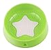 Produktbild Komener Pet Lovely Passgenau Star Muster Pet Futternapf Oral Zunge Beschichtung Reinigung Rutschfest Fressnapf (Grün)
