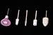 Ewin24 1set Nail Art Tips Electric Drill File Buffer Manicure Pedicure Grooming Tool Diy Set