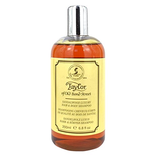 Taylor of Old Bond Street 200ml Luxury Sandalwood Hair and Body Shampoo