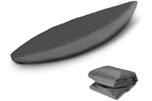 YIWOYI Universal Kayak Cover, Canoe Boat Waterproof UV Resistant Dust Storage Shield Professional kayak cover Protection Sunblock Lightweight