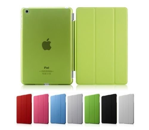 Premium Smart-Case-Hülle für das neue iPad Air (iPad 5) mit Retina-Display, Schutz für die Vorder- und Rückseite (Mit magnetischer Wake/Sleep-Funktion, PU-Leder mit Innenfutter aus Satinstoff) Inkl. Displayschutz