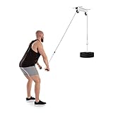 impulse fitness beinpresse IDEALER HEIMTRAINER: Immer eine Trainingseinheit voraus: Mit dem platzsparenden Latzug können Sie jederzeit Ihren Rücken, Bauch oder Arme im Heimstudio trainieren - mit der Klarfit Stronghold Kabelzug-Station kein Problem.