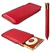 Produktbild caseroxx Classic Etui Handy-Tasche für Apple iPod Nano 4G/5G aus Kunstleder, Handy-Hülle in rot