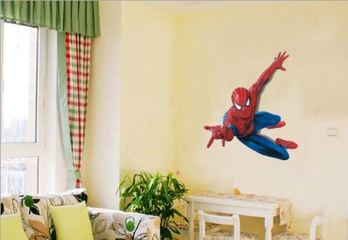 XL! Spiderman Wandtattoo Wandaufkleber Wall sticker- Bogen Gr. 60*90cm - 2