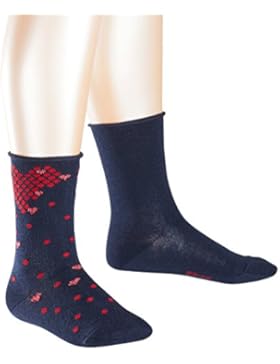 ESPRIT KIDS Mädchen Socken Heart Doppelpack, 2er Pack