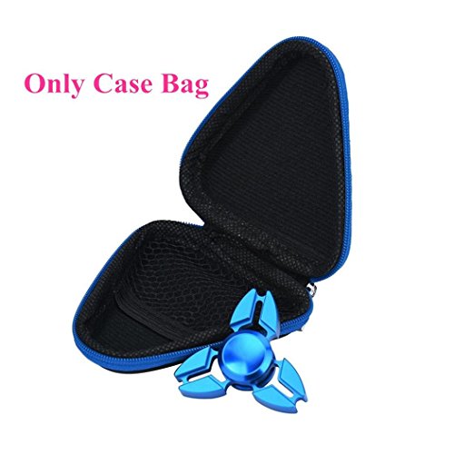 Bescita Perfect Gift For Fidget Hand Spinner Triangle Finger Toy Focus ADHD Autism Bag Box Carry Case Packet (Blue) Bescita Perfect Gift For Fidget Hand Spinner Triangle Finger Toy Focus ADHD Autism Bag Box Carry Case Packet (Blue)