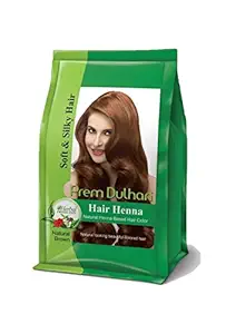 Prem Dulhan Hair Henna Natural Henna Based Hair Color |Natural Brown| -125gm Pack of 1